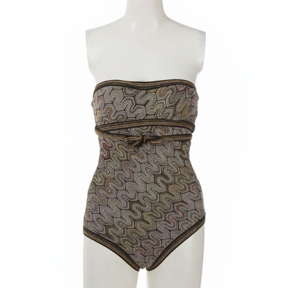 Missoni Mare One Piece Knit Swim Suit